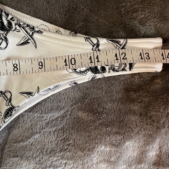 Pirate Swim Suit Thong. Pirates Treasure Body Suit. Over tights Work out Gear. - Picture 12 of 12